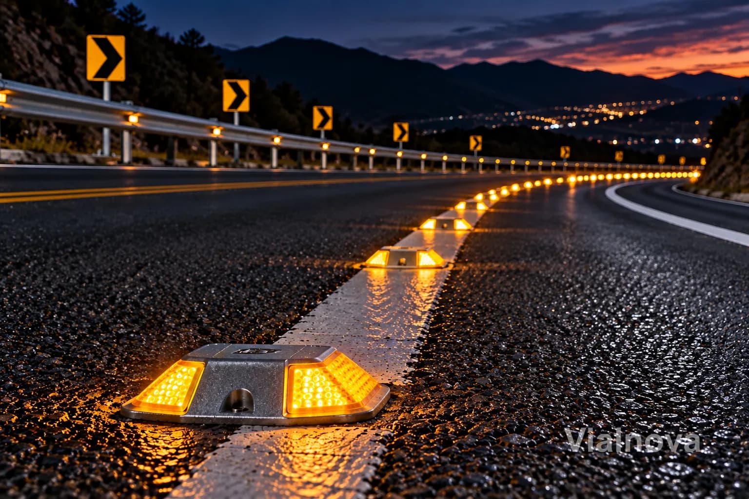 Vialetas reflejantes — foto 1