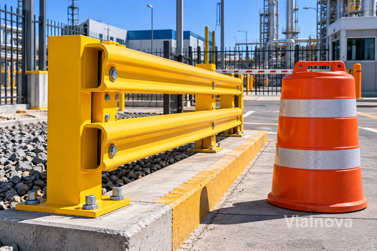 Protección vial industrial — foto 1