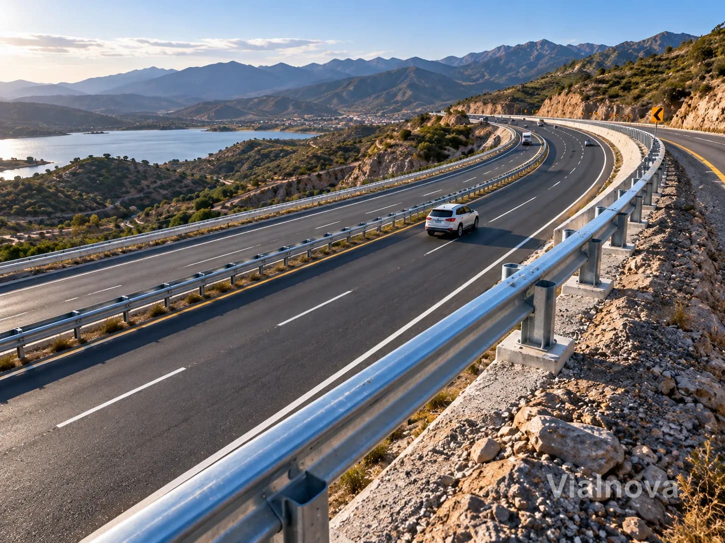 Sistema de contención en carretera