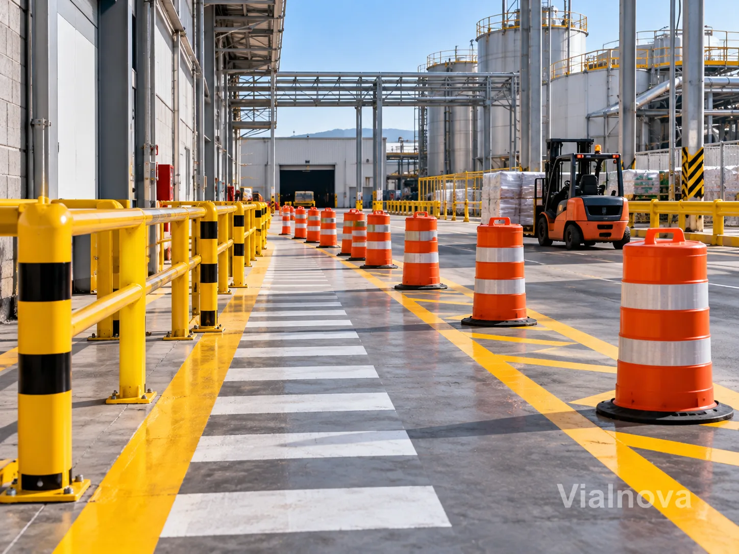 Protección vial industrial